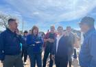 EL GOBIERNO PROVINCIAL JUNTO AL MUNICIPIO REALIZÓ MEJORAS INTEGRALES EN EL BARRIO LA RUBITA, TRAS LAS ÚLTIMAS LLUVIAS