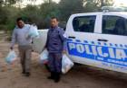 COLABORACIÓN POLICIAL PERMITIÓ QUE 20 FAMILAS RECIBAN SUS ALIMENTOS 