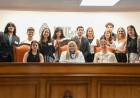 LA PRESIDENTE CARMEN DELGADO CON JÓVENES LÍDERES DE LA ASOCIACIÓN KAIROS GLOBAL