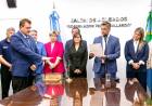 EL GOBERNADOR ZDERO TOMÓ JURAMENTO A OSCAR DUDIK COMO MINISTRO DE LA PRODUCCIÓN Y DESARROLLO SOSTENIBLE DEL CHACO