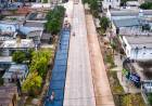 PLAN PROVINCIAL DE URBANIZACIÓN: EL GOBERNADOR ZDERO RECORRIÓ LAS OBRAS DE REPAVIMENTACIÓN DE LA AVENIDA 9 DE JULIO