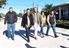 PUERTO TIROL: EL GOBERNADOR ZDERO SUPERVISÓ LAS OBRAS DE PAVIMENTO EN EL BARRIO 17 DE OCTUBRE 