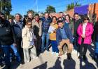 EL GOBERNADOR ZDERO INAUGURÓ HOY CUADRAS DE PAVIMENTO E ILUMINACIÓN EN GENERAL SAN MARTÍN 