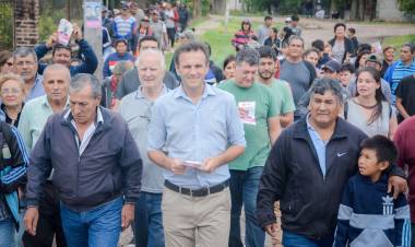 “FERNANDO CUADRA ES LO QUE FONTANA NECESITA”, EXPRESARON LOS VECINOS DEL BARRIO CACIQUE PELAYO