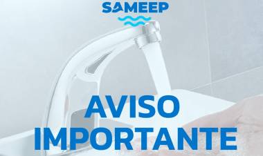 SAMEEP SOLICITA HACER USO RACIONAL DEL AGUA, ANTE LAS ALTAS TEMPERATURAS 