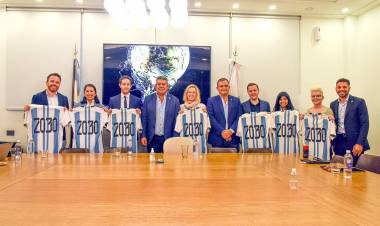 MUNDIAL 2030: LA FIFA INSPECCIONA INSTALACIONES DEPORTIVAS ARGENTINAS