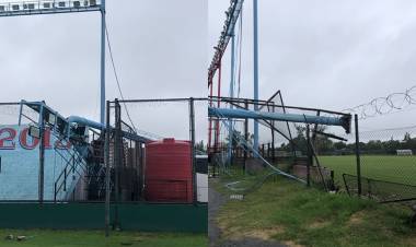 LA TORMENTA NO PERDONÓ A LOS CLUBES