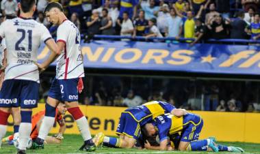 BOCA LE GANÓ EL CLÁSICO A SAN LORENZO Y SUBE EN SU ZONA