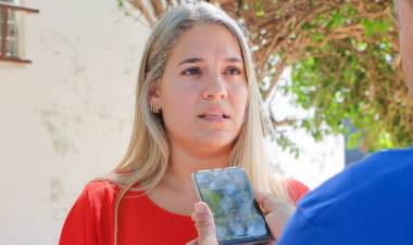 EL GOBIERNO Y LA COMUNIDAD EDUCATIVA DE LA ESCUELA SECUNDARIA N° 163 COORDINARON ACCIONES DE SEGURIDAD EN LA ZONA