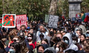 ESTADOS UNIDOS: SE PROFUNDIZAN LAS PROTESTAS ESTUDIANTILES EN FAVOR DE PALESTINA