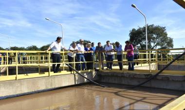 PRESIDENCIA ROCA: ZDERO SUPERVISÓ LAS TAREAS DE MANTENIMIENTO EN EL ACUEDUCTO