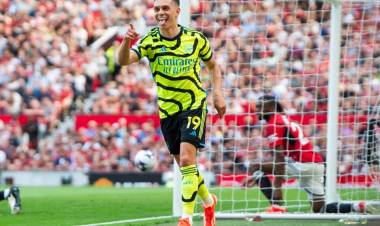 FÚTBOL EUROPEO: TRIUNFO DEL ARSENAL Y GOLAZO DE DE PAUL EN ESPAÑA