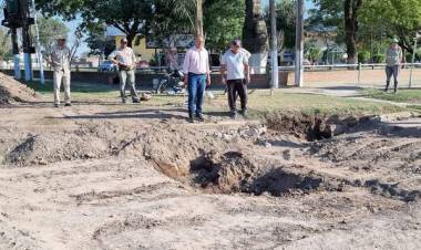 EL MUNICIPIO DE VILLA ÁNGELA COORDINA TRABAJOS DE BACHEO JUNTO A VIALIDAD NACIONAL