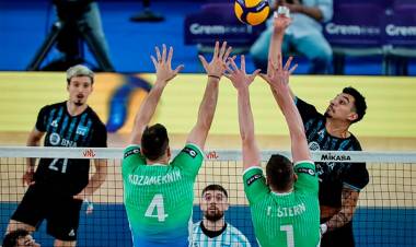 ARGENTINA CAYÓ ANTE ESLOVENIA EN LA LIGA DE NACIONES DE VOLEIBOL