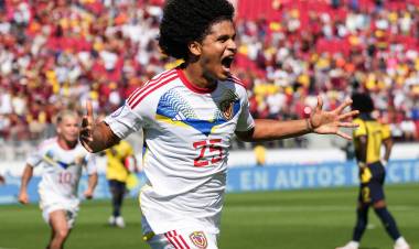 COPA AMÉRICA: VENEZUELA SE LO DIO VUELTA A ECUADOR Y SIGUE DE BUENAS