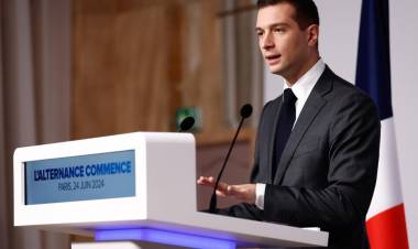 FRANCIA: EL ULTRADERECHISTA JORDAN BARDELLA PROMETE MANO DURA