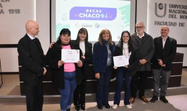 BECAS “CHACO +i”: 34 ESTUDIANTES UNIVERSITARIOS TENDRÁN SU PRIMERA EXPERIENCIA EN INSTITUCIONES CIENTÍFICAS DE LA PROVINCIA