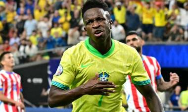 BRASIL SE DESTAPÓ CON UNA GOLEADA ANTE PARAGUAY, QUE QUEDÓ ELIMINADO