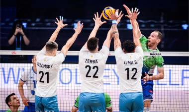 LA SELECCIÓN ARGENTINA DE VÓLEY CASI DA EL BATACAZO VS ESLOVENIA