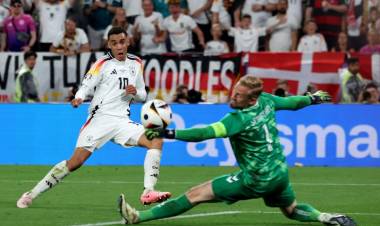 ALEMANIA SACÓ A DINAMARCA DE LA EUROCOPA Y JUGARÁ CUARTOS DE FINAL