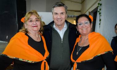 SÁENZ PEÑA: ZDERO ACOMPAÑÓ AL CENTRO DE JUBILADOS “EL ALGARROBO” EN SU 50° ANIVERSARIO