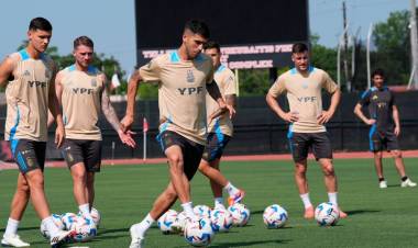 COPA AMÉRICA: ARGENTINA TRABAJÓ EN NUEVA JERSEY CON FOCO EN CANADÁ