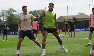 ARGENTINA TRABAJÓ EN MIAMI DE CARA A LA FINAL DE LA COPA AMÉRICA