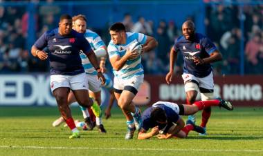 LOS PUMAS TUVIERON REVANCHA Y VENCIERON A FRANCIA EN VÉLEZ