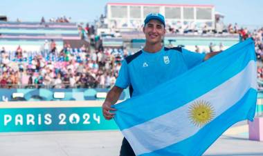 DELL OLIO, FINALISTA OLÍMPICO EN SU ESTRENO