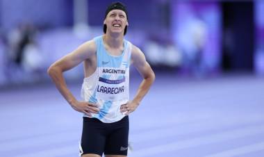 JUEGOS OLÍMPICOS: LARREGINA Y LAROCCA TERMINARON LEJOS PERO CUMPLIERON