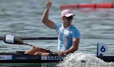 VERNICE QUEDÓ A LAS PUERTAS DE LA MEDALLA EN CANOTAJE