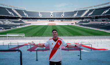 MAXI MEZA YA SE ENTRENÓ EN RIVER Y SERÁ TITULAR EN EL DESQUITE CON TALLERES