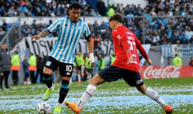 LIGA PROFESIONAL: RACING PERDIÓ DOS PUNTOS, INDEPENDIENTE GANÓ UNO