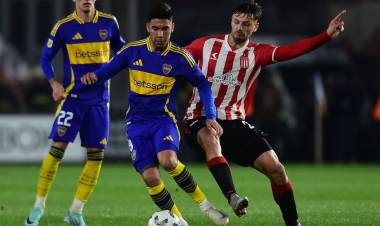 LIGA PROFESIONAL: ESTUDIANTES Y BOCA IGUALARON UN PARTIDO INTENSO