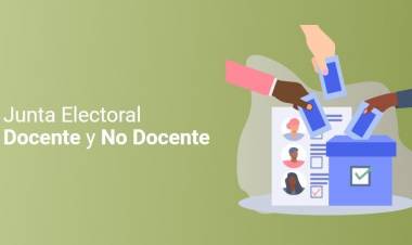 ELECCIONES DOCENTES Y NO DOCENTES: YA ESTÁN PUBLICADAS LAS LISTAS DE CANDIDATOS