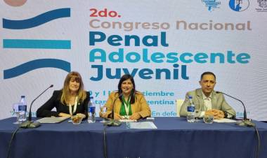 PRESENCIA CHAQUEÑA EN EL II CONGRESO NACIONAL PENAL ADOLESCENTE Y JUVENIL