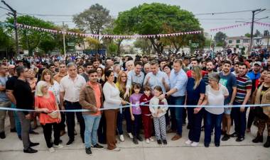 BARRIO UPCP: EL GOBERNADOR ZDERO INAUGURÓ 21 CUADRAS DE PAVIMENTO Y ANUNCIÓ IMPORTANTES OBRAS PARA EL CLUB       