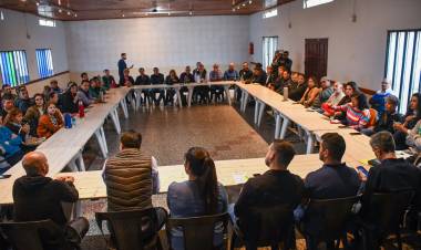 COLONIA ELISA: “ATENDIMOS LAS DEMANDAS Y CONSIDERAMOS QUE FUE UNA REUNIÓN MUY PRODUCTIVA”, ASEGURÓ MARCOS RESICO