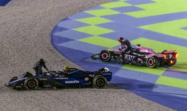 FRANCO COLAPINTO DURÓ APENAS UNOS SEGUNDOS EN QATAR