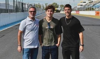 FRANCO COLAPINTO PASÓ POR EL GÁLVEZ