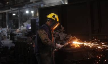 PRODUCCIÓN DE LA SIDERURGIA, DERRETIDA 