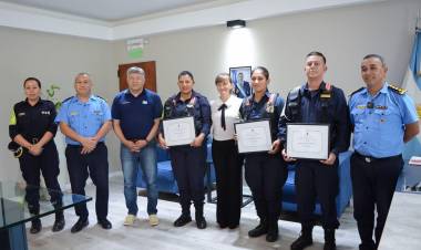 LA VICEGOBERNADORA DESTACÓ EL ACCIONAR DE POLICÍAS EN UN OPERATIVO CLAVE CONTRA EL NARCOTRÁFICO