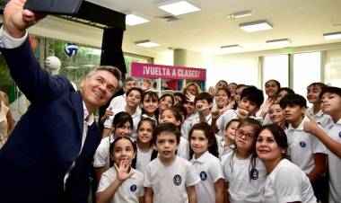 VUELTA A CLASES: EL GOBERNADOR ZDERO ANUNCIÓ ENTREGA DE ELEMENTOS DEPORTIVOS, PARTIDAS DE SOSTENIMIENTO E INSUMOS PARA TODAS LAS ESCUELAS CHAQUEÑAS