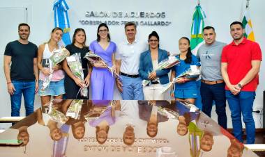 ESTE SÁBADO 8: EL GOBERNADOR ZDERO RECIBIÓ Y AGASAJÓ A MUJERES DEPORTISTAS