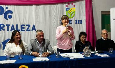 CONCEPCIÓN DEL BERMEJO: LA VICEGOBERNADORA SCHNEIDER CONTINÚA IMPULSANDO “FORTALEZA EN TERRITORIO”