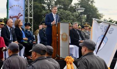 EL GOBERNADOR ZDERO ACOMPAÑÓ AL SERVICIO PENITENCIARIO PROVINCIAL EN UN NUEVO ANIVERSARIO