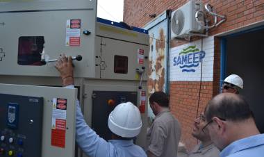 HISTÓRICO: LUEGO DE 40 AÑOS, SAMEEP REEMPLAZÓ LOS TABLEROS DE ARRANQUE DE LAS BOMBAS DE IMPULSIÓN DEL PRIMER ACUEDUCTO