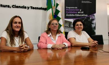 EDUCACIÓN: CON MÁS DE 6 MIL DOCENTES INSCRIPTOS, ARRANCÓ LA CAPACITACIÓN EN ENTORNOS ESCOLARES SALUDABLES