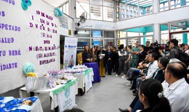CON CHARLAS DE CONCIENTIZACIÓN Y PROMOCIÓN, EL GOBIERNO CHAQUEÑO CONMEMORA EL DÍA DE LA DONACIÓN DE LECHE HUMANA Y LA SEMANA DEL PARTO RESPETADO
