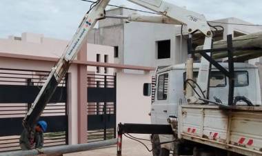 SECHEEP: AVANZA EL PLAN DE INFRAESTRUCTURA ELÉCTRICA EN CASTELLI Y EL SAUZALITO